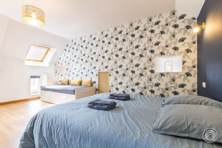 Gîte pour 7 personnes, avec jardin à Teurthéville-Bocage - 4