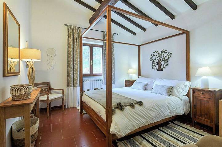Ferienhaus mitten im Grünen mit Blick auf Gubbio in Gubbio, Umbrien