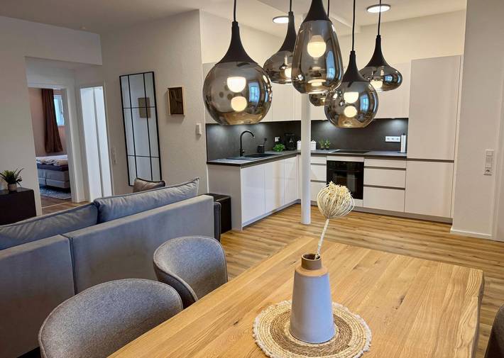 Ferienwohnung für 4 Personen, mit Terrasse und Ausblick in Stockach