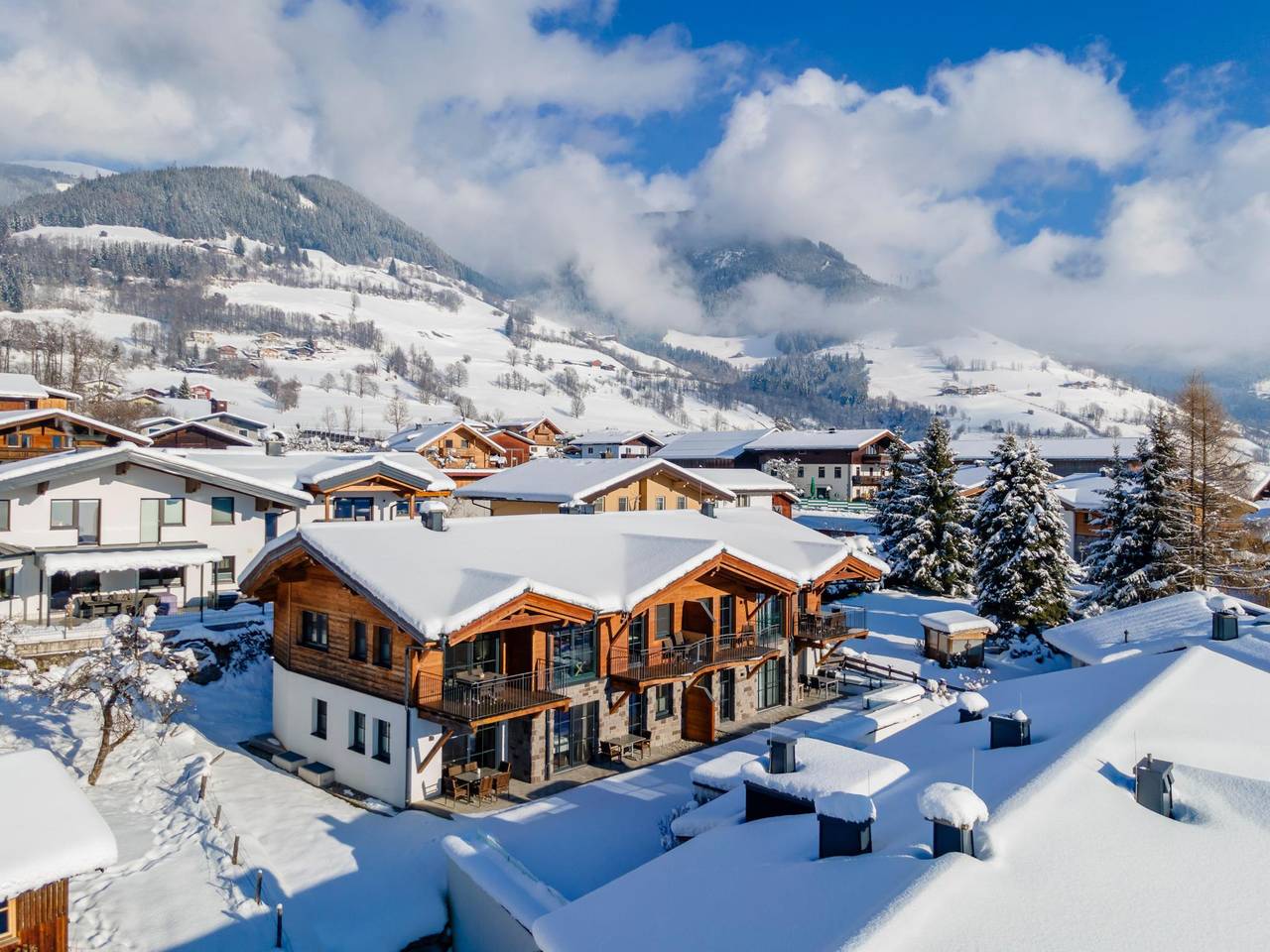 Ganze Wohnung, Luxuriöses Penthouse in Piesendorf mit Wellness
 in Piesendorf, Pinzgau
