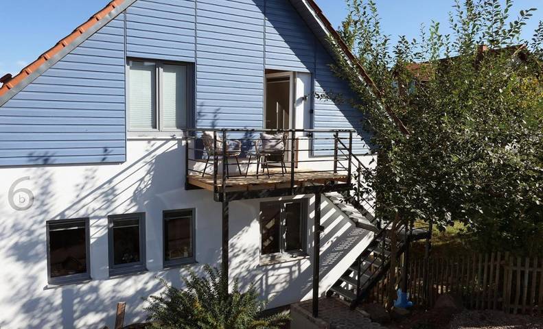 Ferienwohnung für 2 Personen, mit Balkon und Ausblick in Dipperz