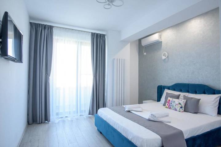 Appartement de vacances pour 6 personnes, avec Balcon ainsi que Vue sur le lac et Vue