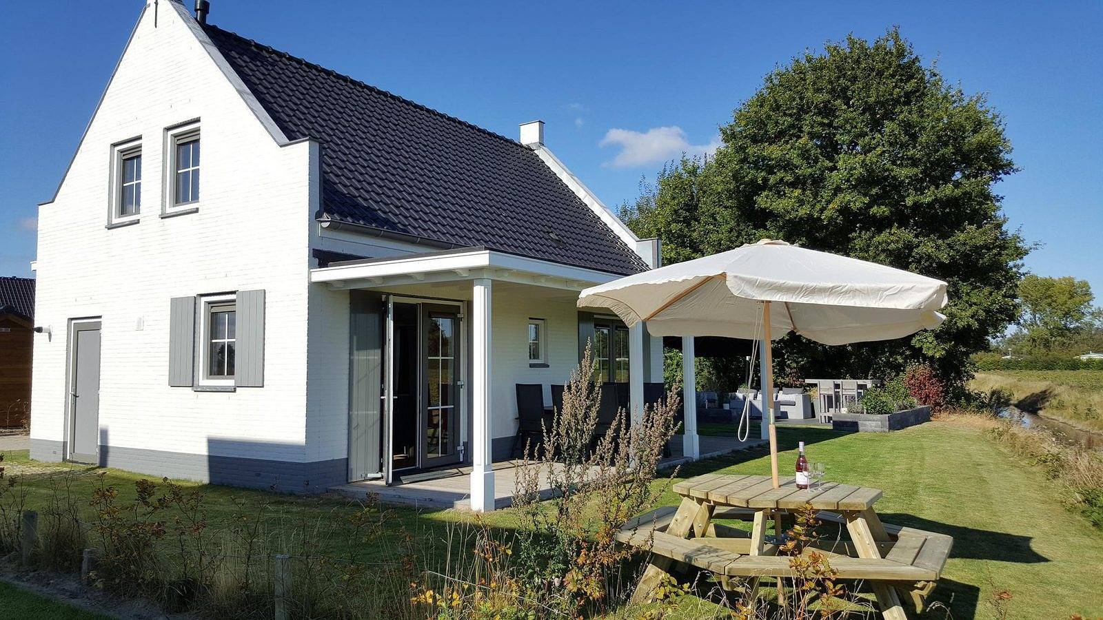 Vakantie Zeeland — Vz1072 Vrijstaand vakantiehuis in Wolphaartsdijk in Niederländische Nordsee