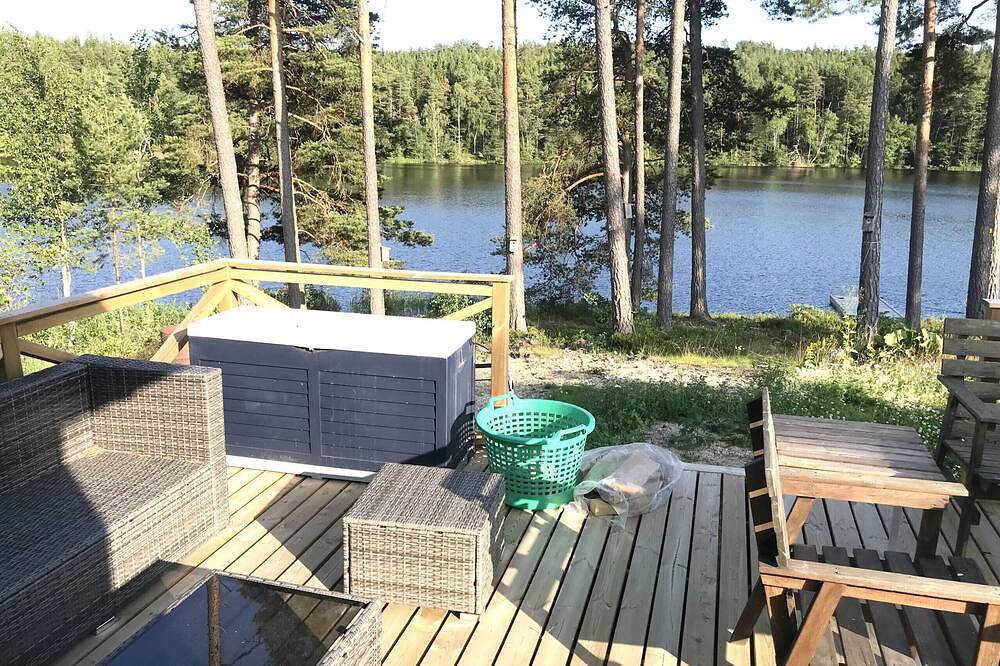 Fantastisches Haus mit eigenem Steg und Seeblick, 30 Minuten von Stockholm entfernt | in Huddinge, Schwedische Ostsee