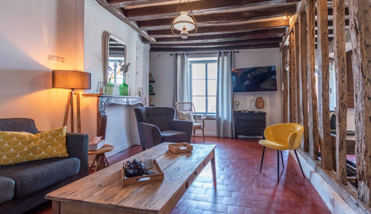 Casa de vacaciones 'Gîte La Voisine' con terraza privada, Wi-Fi y aire acondicionado in Venteuil, Parc naturel régional de la Montagne de Reims