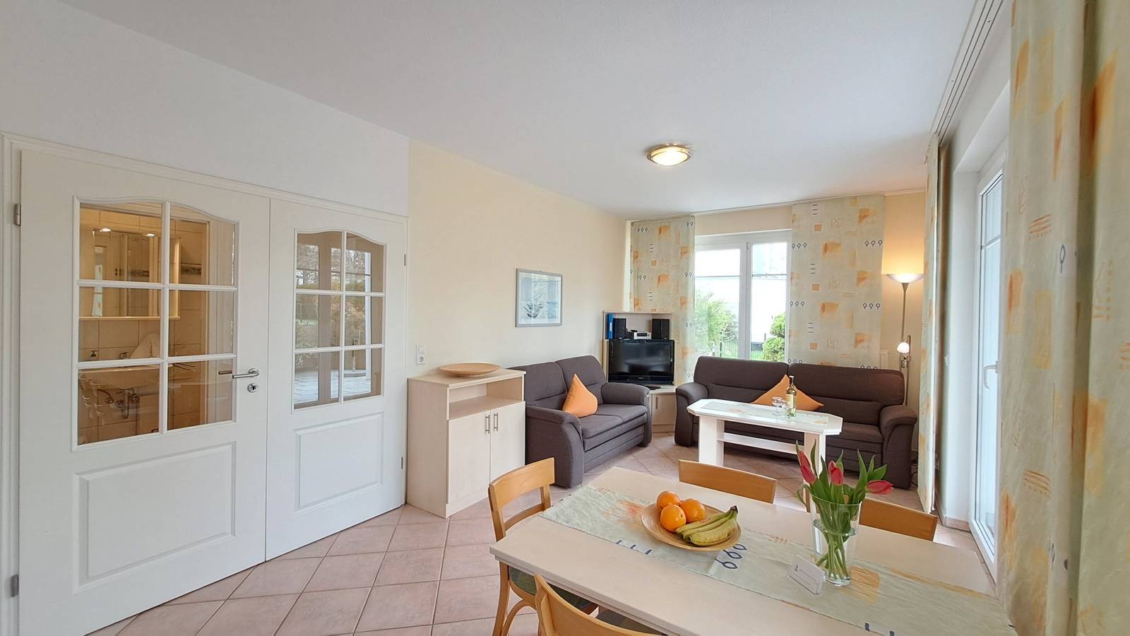 Entire holiday apartment, Ferienwohnung Strandglück - mit sonniger Terrasse in Baabe, Ruegen