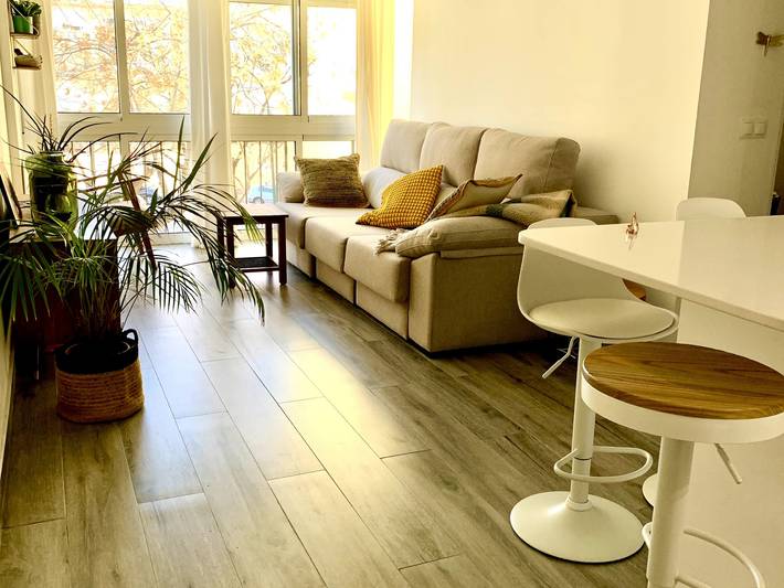 Ganze Ferienwohnung, Casa Gracia Stylish apartment close to the beach in Carretera de Cádiz, Malaga
