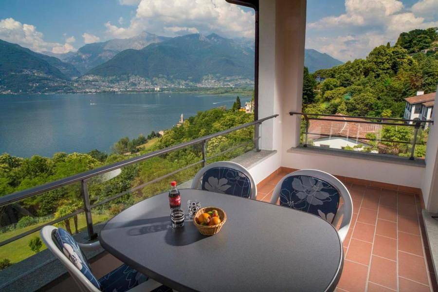 Ganze Ferienwohnung, Residenza Viramonte - Casa Aurelia, Wohnung 12 in Piazzogna, Gambarogno