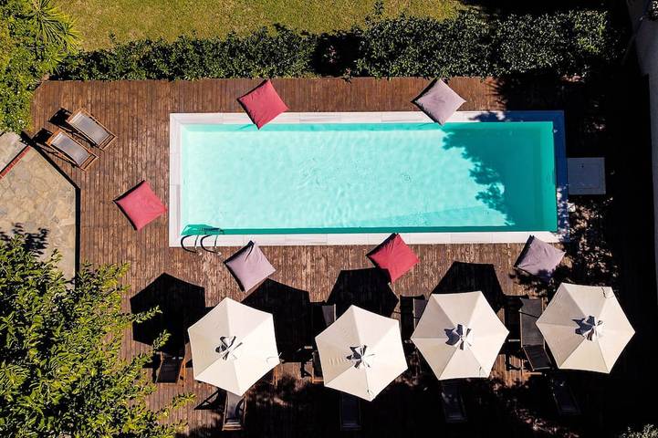 Ferienhaus für 16 Personen, mit Garten