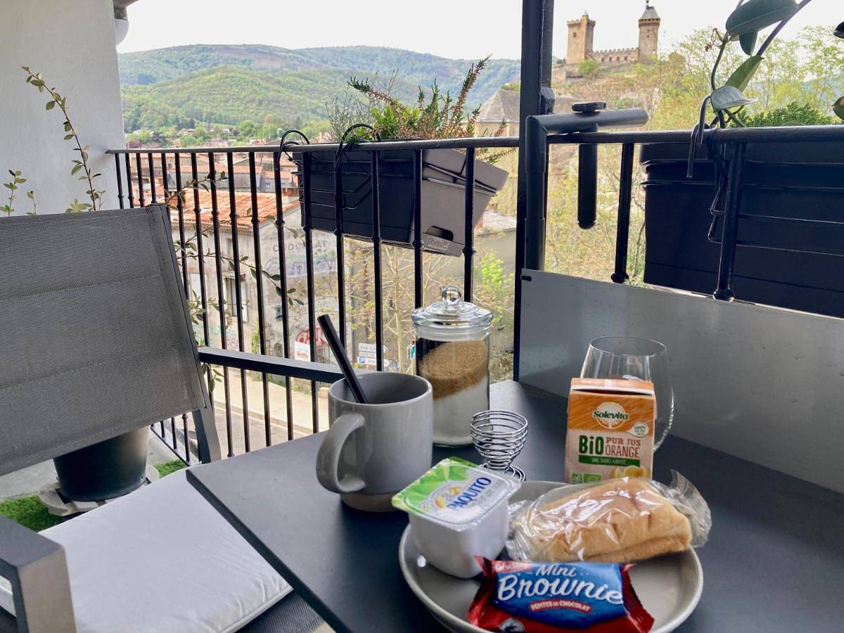 Aux 4 Logis - Studio Le Roof - Une vue splendide - Petit déjeuner offert 1ère nuit in Foix, Ariège