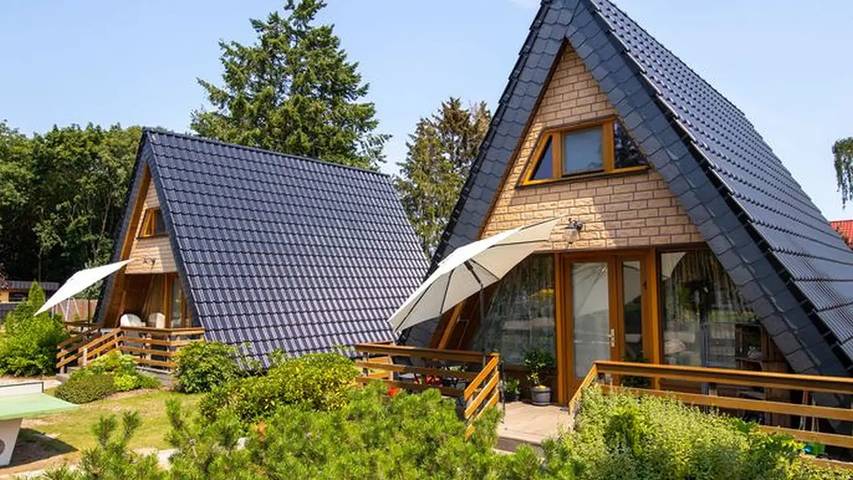 Ferienhaus für 6 Personen, mit Terrasse und Garten in Kröslin