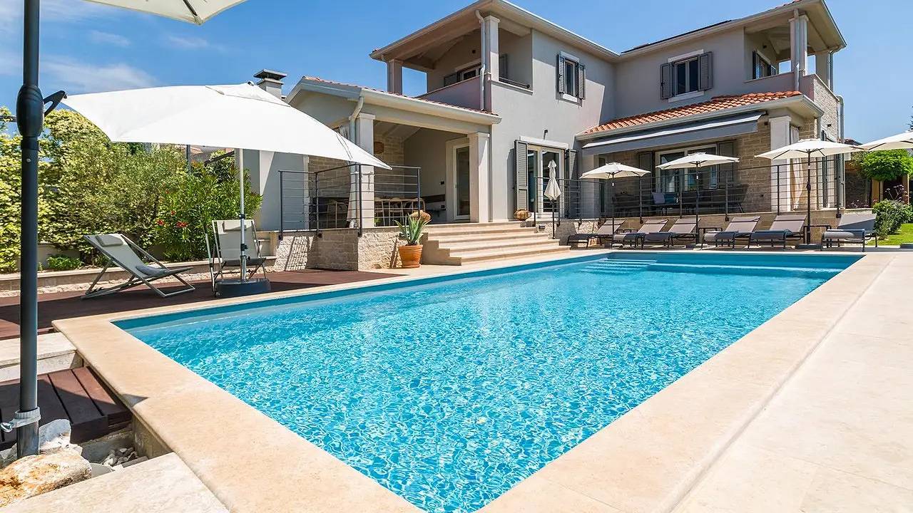 Villa für 8 Personen (185 m²) in Višnjan in Kaštelir-labinci (Istrien), Visignano (Općina)