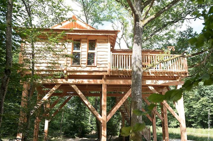 Cabane De Luxe Avec Spa Dans Les Arbres in Région de Montargis