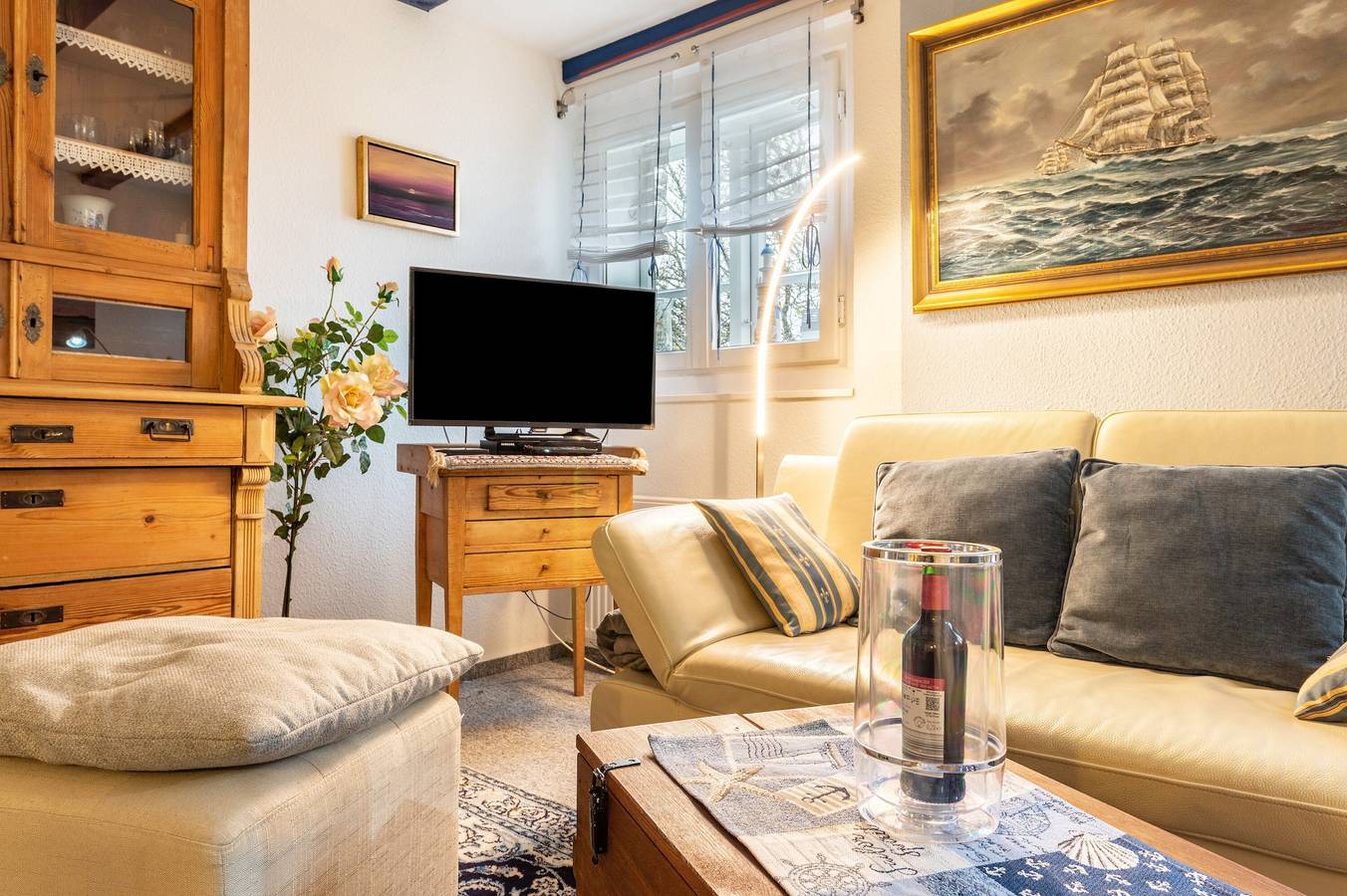 Ganze Wohnung, Apartment 'Helgoland' mit gemeinsamer Terrasse, gemeinsamem Garten und Wlan in Döse, Cuxhaven