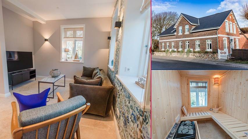 Ferienhaus für 6 Personen, mit Sauna und Terrasse - 1