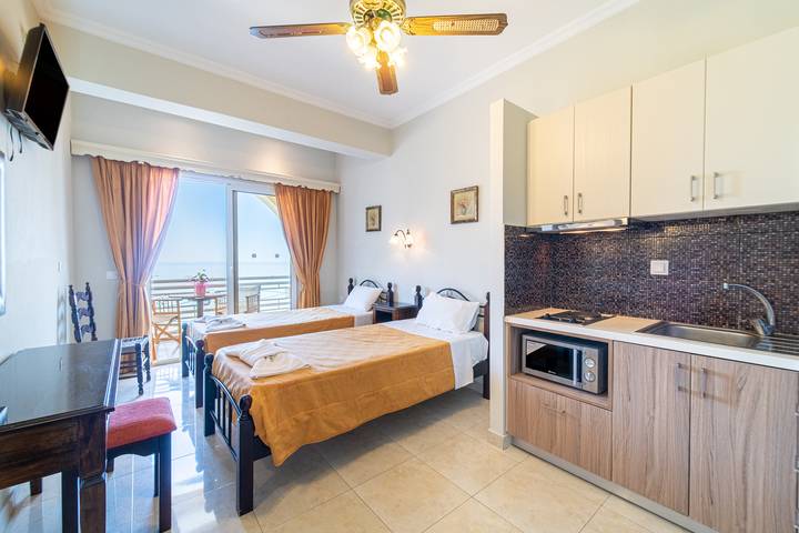 Studio für 2 Personen, mit Garten und Balkon auf Korfu - 3