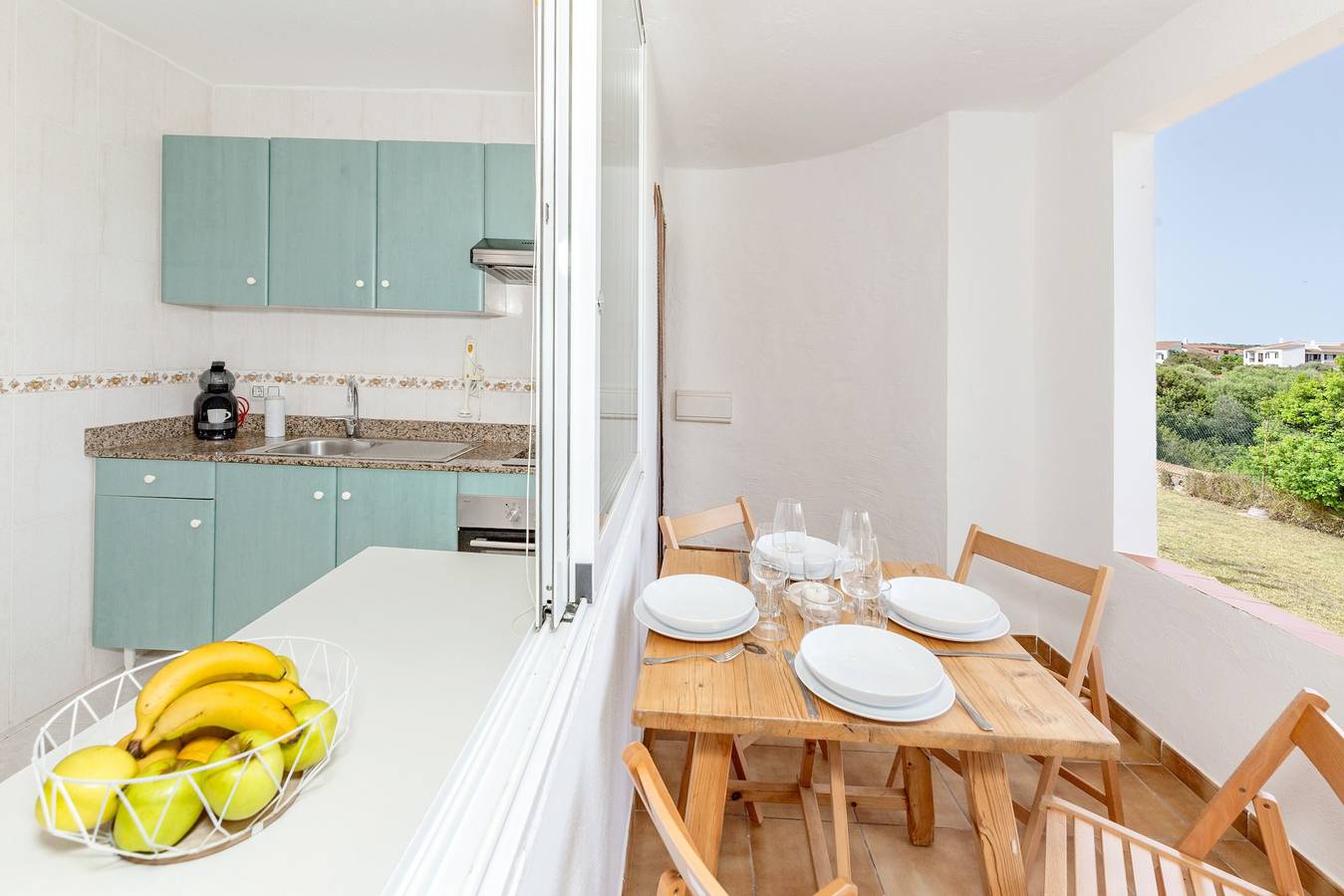 Hel lägenhet, Apartment 'De Playa En Ciutadella' with Shared Pool, Shared Garden and Wi-Fi in Cala Blanes, Ciutadella
