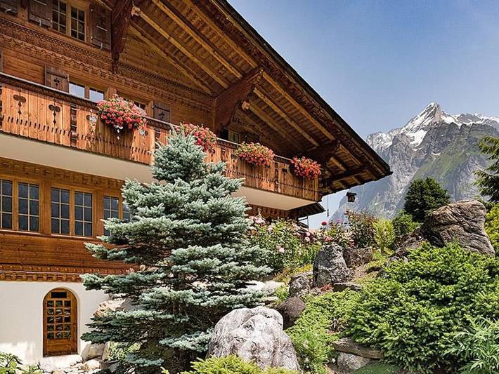 Chalet pour 2 personnes, avec terrasse et jardin, animaux acceptés à Grindelwald - 3