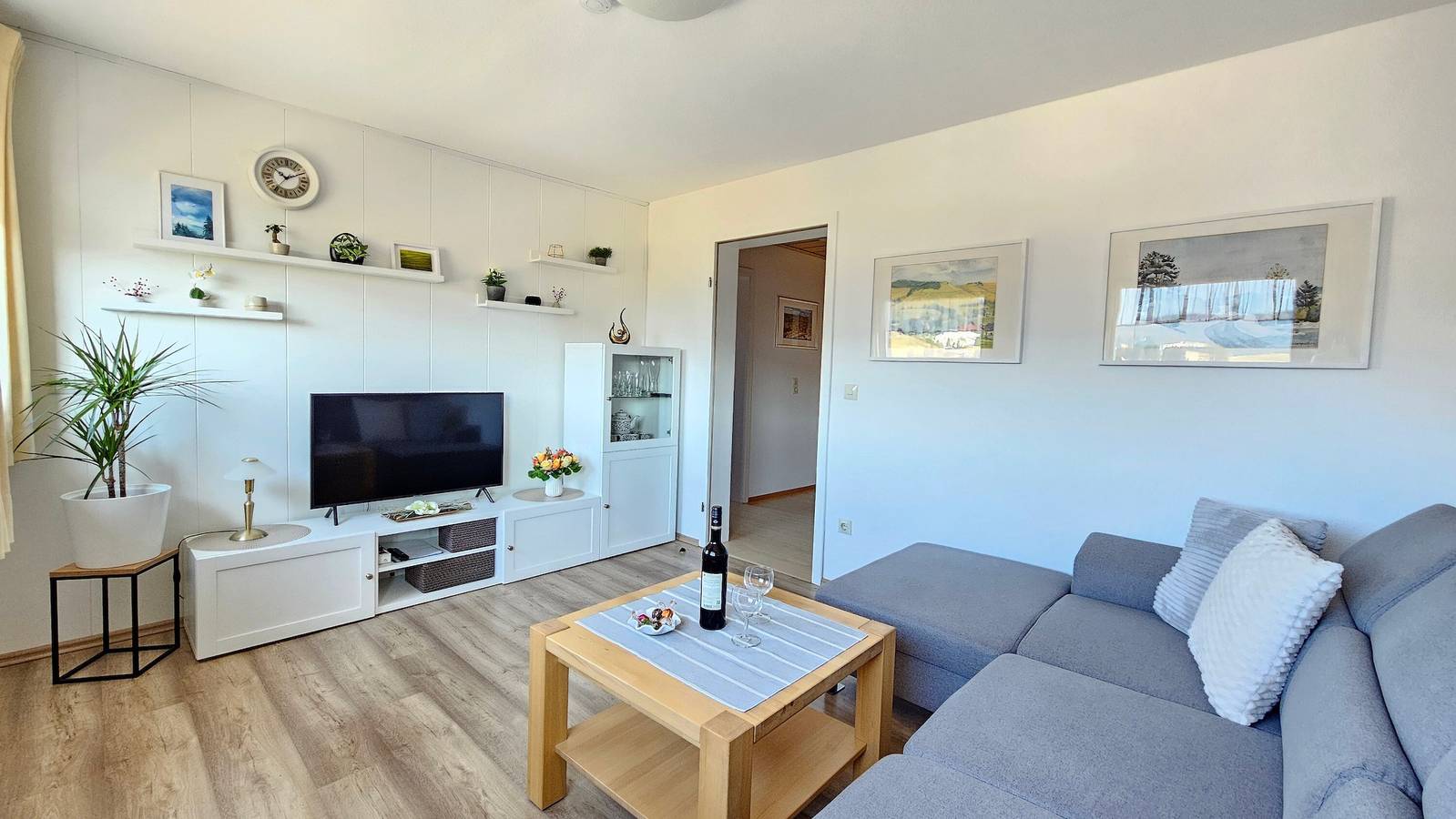 Ganze Wohnung, Ferienwohnung Abendsonne - helle, neu renovierte Wohnung - perfekt für Wanderurlaub in Bernau im Schwarzwald, Südschwarzwald