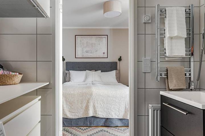 Apartament wakacyjny dla 2 osób, z widok i taras w Karlskrona