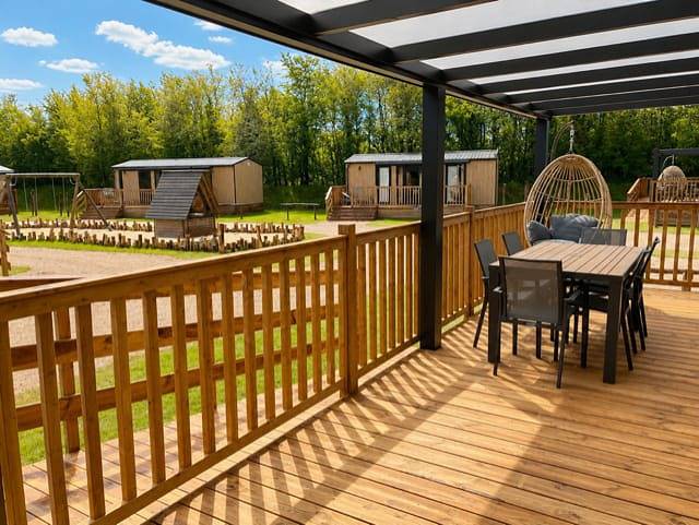 Rcn Toppershoedje — Mobile home de Steenloper in Ouddorp, Goeree-Overflakkee