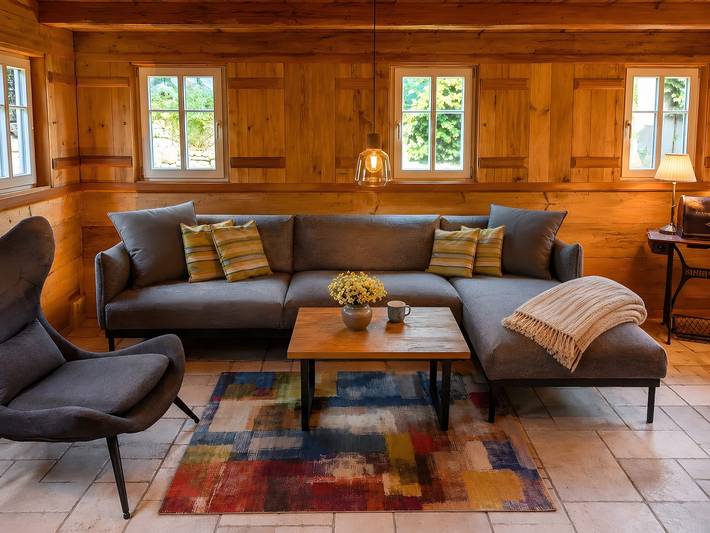 Ferienhaus für 12 Personen, mit Balkon und Garten sowie Sauna in Sachsen - 4