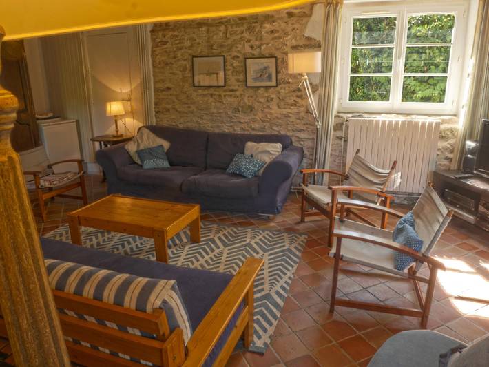 Casa de piedra cerca de la playa, 2 casas, se admiten mascotas in Le Palais, Côte des Mégalithes