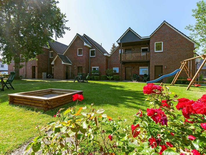 Ferienwohnung für 3 Personen, mit Terrasse und Garten in Carolinensiel