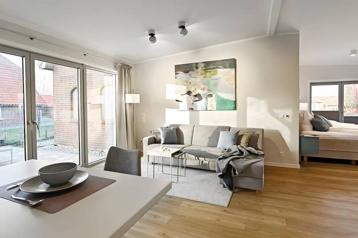 Studio entier, Op de Düün – Appartement de vacances exclusif avec sauna et terrasse in Fehmarn Ouest, Fehmarn