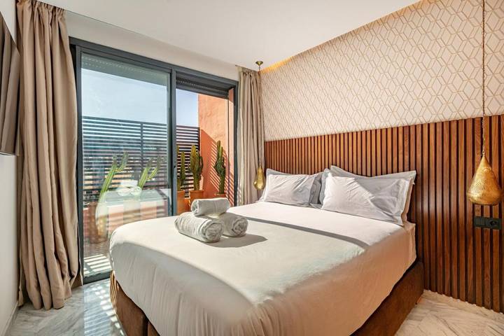Appartement de vacances pour 2 personnes, avec balcon à Marrakech