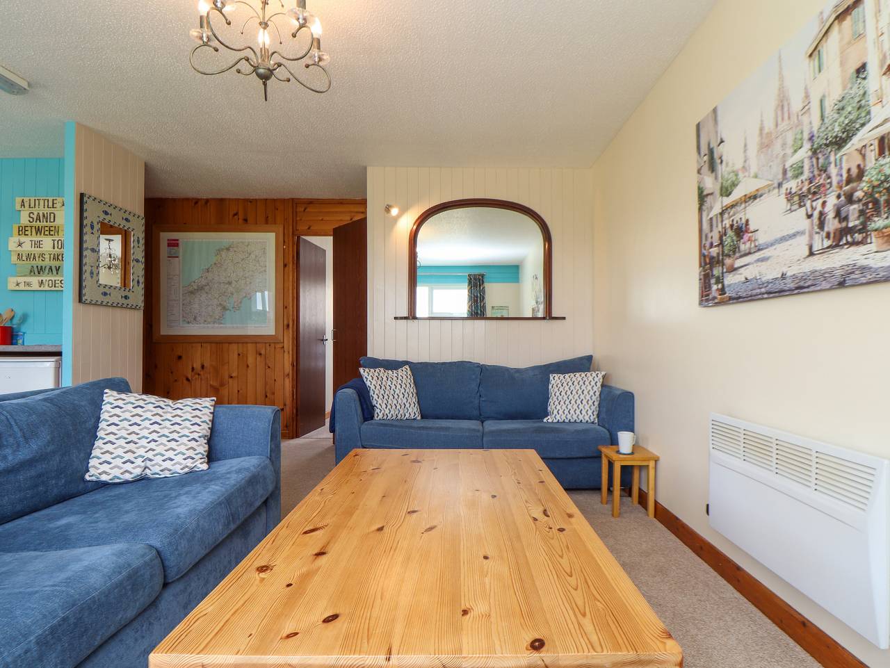 Lodge für 6 Personen mit Pool in Cornwall