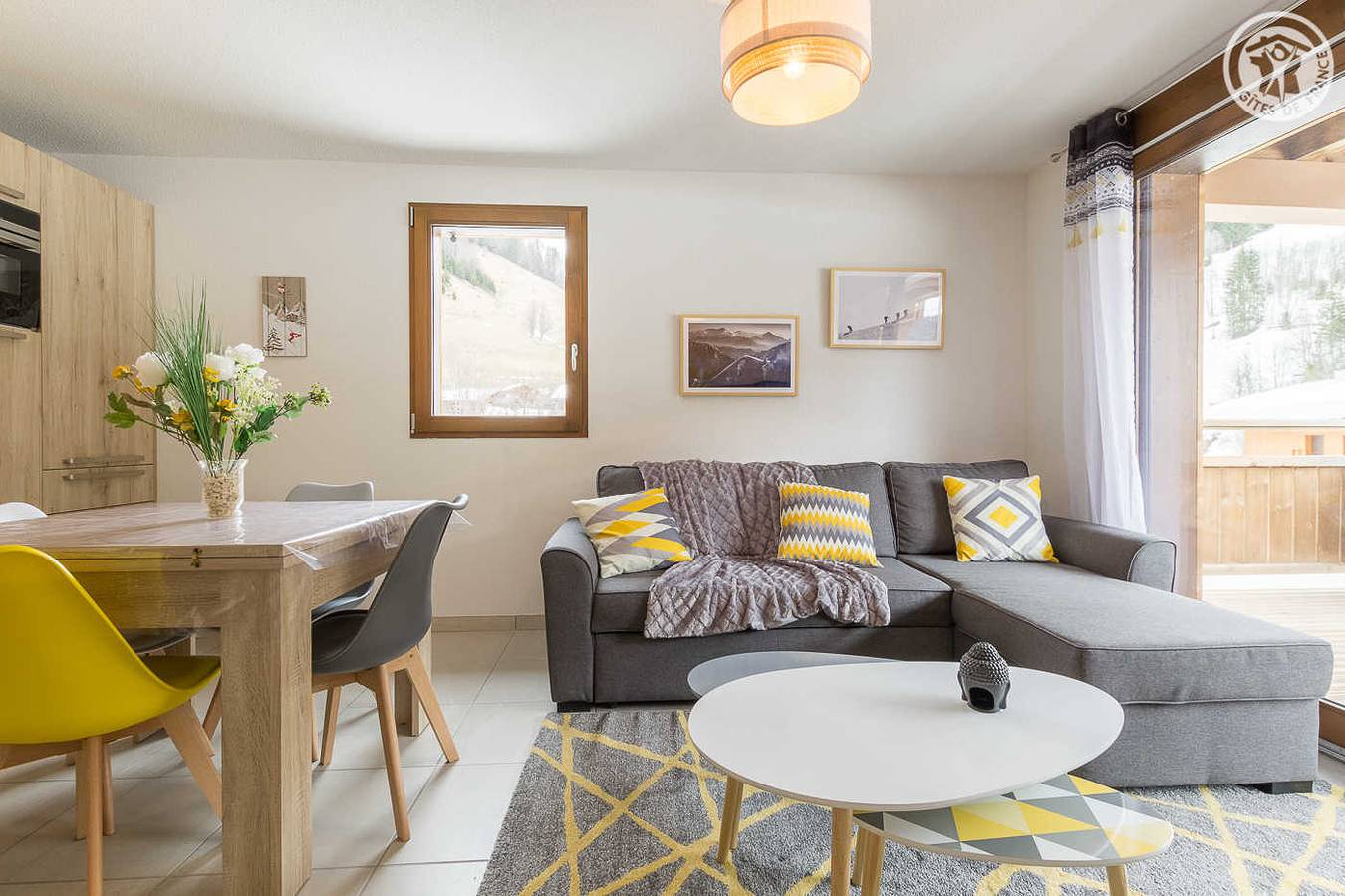 Croisse Baulet / Parking in La Giettaz, Région d'Albertville