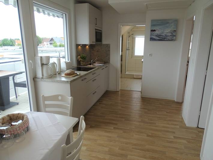 Hütte für 2 Personen, mit Balkon und Garten in Schleswig-Holstein