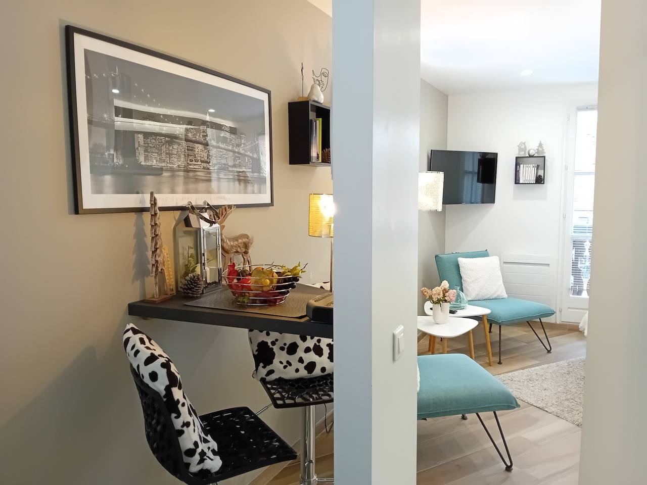 Ganze Wohnung, Studio de standing Mountain escape avec parking pr in Gérardmer, Regionaler Naturpark Belchen der Vogesen