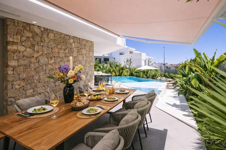 Villa mit pool für 16 Personen, mit Garten und Pool sowie Meerblick, mit Haustier in Spanien - 4