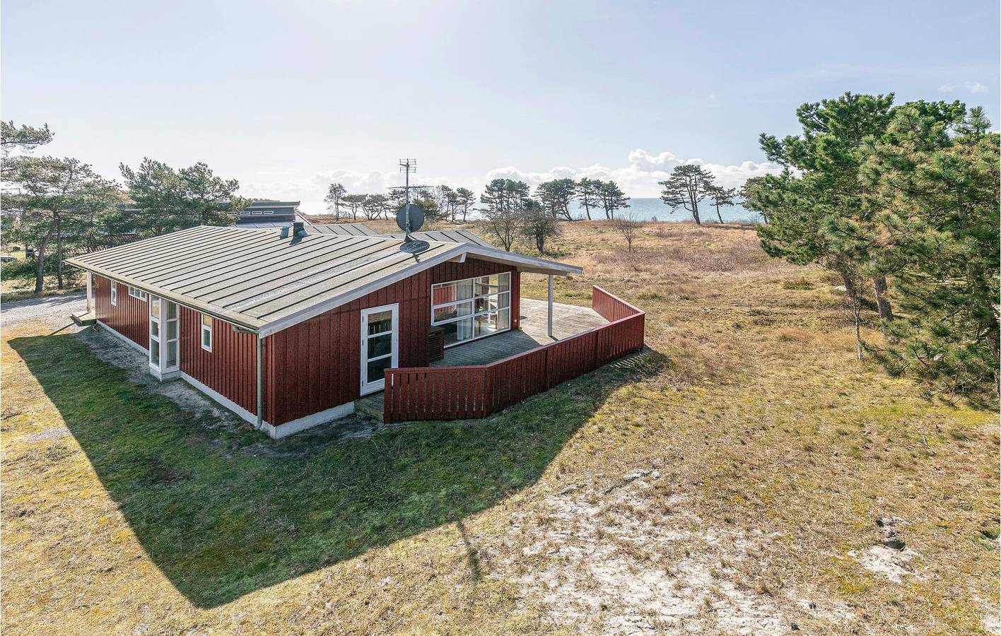 Ferienhaus für 6 Personen mit Terrasse in Østre Sømarken, Pedersker