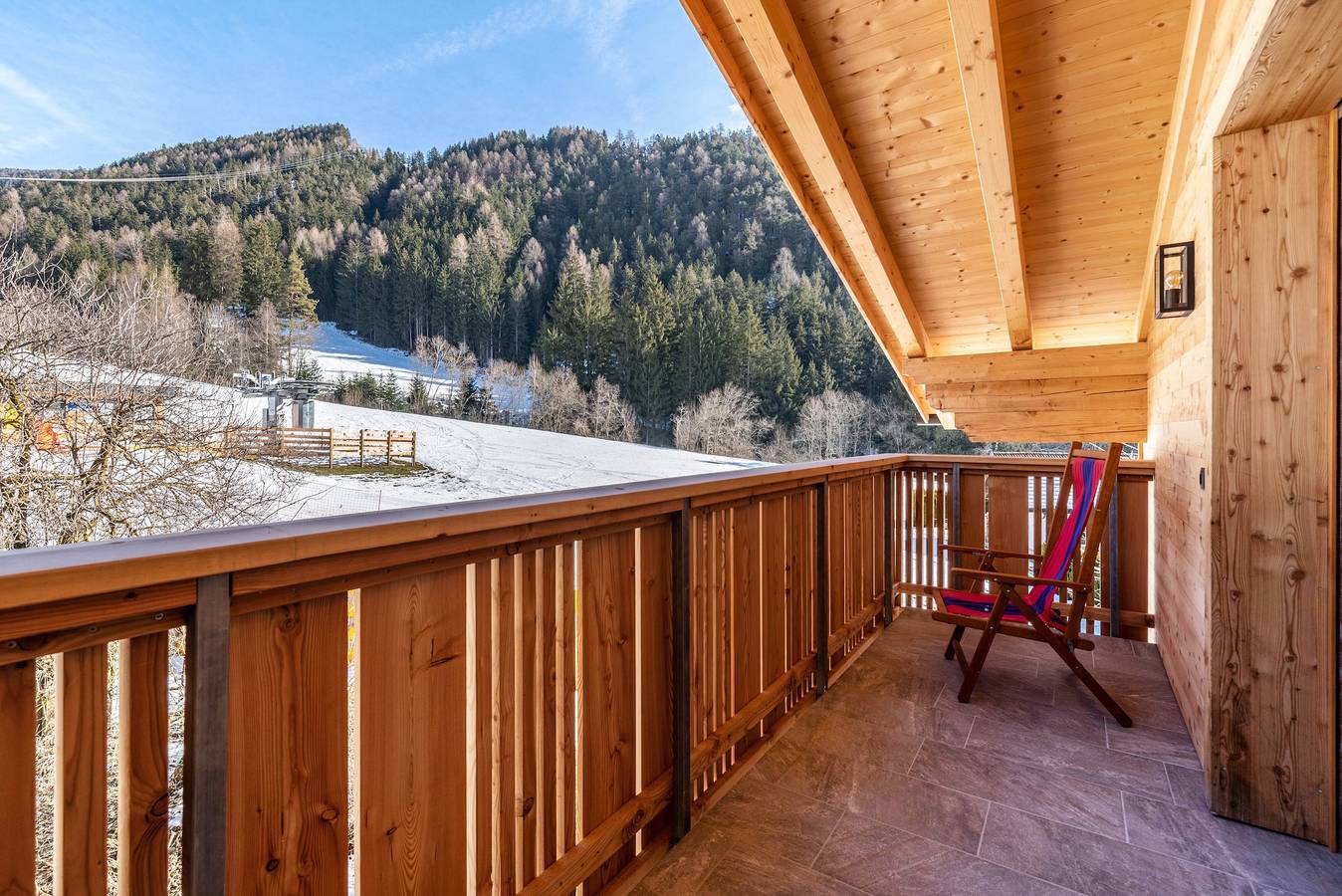 Ganze Wohnung, Ferienwohnung "Balbeinhof Apt Gams" mit Bergblick, Balkon und Wlan in Lüsen, Dolomiti Superski