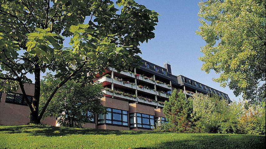 Ferienwohnung für 2 Personen, mit Sauna und Terrasse sowie Balkon/Terrasse in Bad Orb