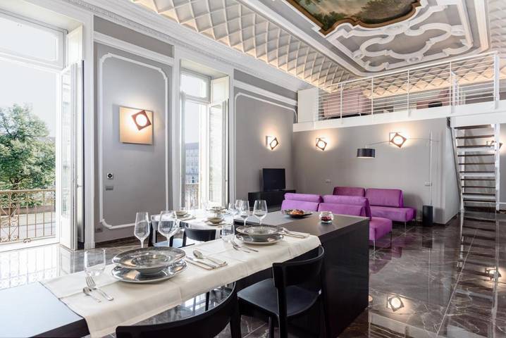 Apartahotel para 6 personas, con Balcón y Vistas en Turín