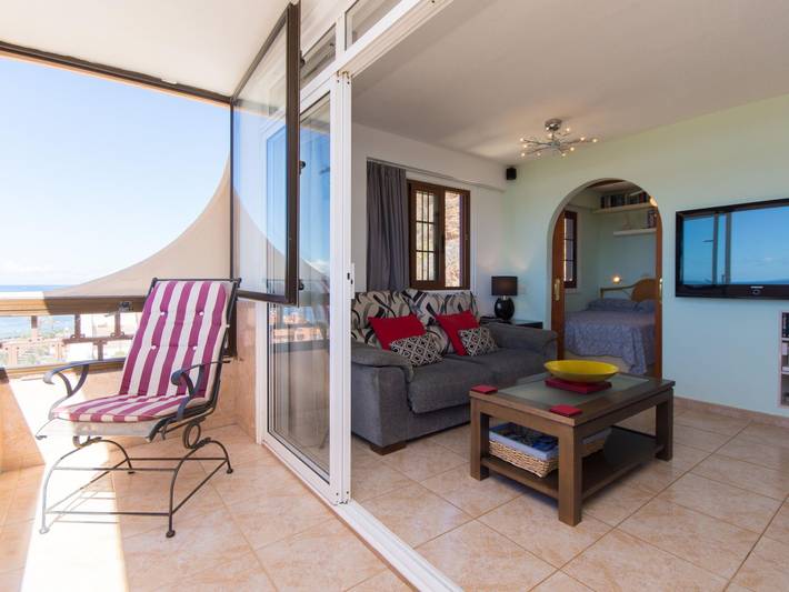 Vakantieappartement voor 4 personen, met balkon in Palm-Mar