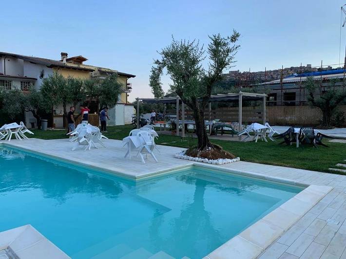 Casa vacanza per 4 persone, con Giardino e Piscina nonché Panorama a Monte San Biagio