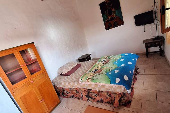 Ganze Wohnung, Gemütliches Studio mit Eigene Terrase, Haustierfreundlich, Ozeanblick in Firgas, Gran Canaria Nord