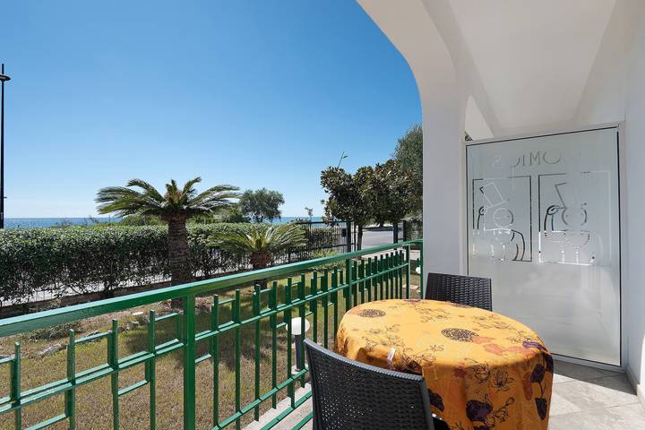 Ferienwohnung für 4 Personen, mit Balkon und Garten
