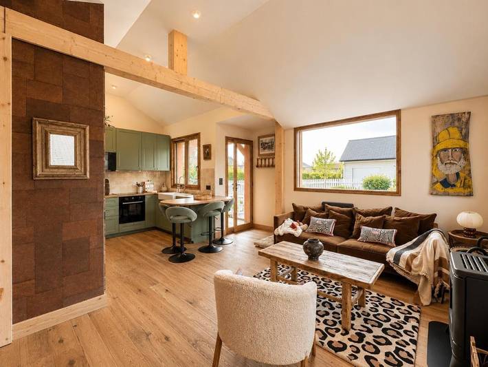 Location de vacances pour 4 personnes, avec terrasse et vue dans Plage De La Fontaine Saint Come Saint Come De Fresne