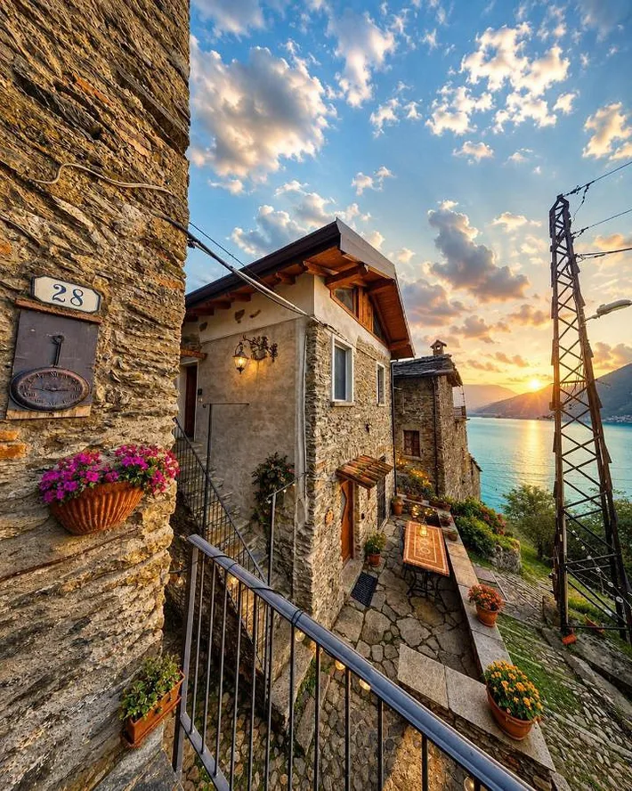 Appartamento vacanze per 4 persone, con vista lago e panorama nonché terrazza, con animali domestici - 1