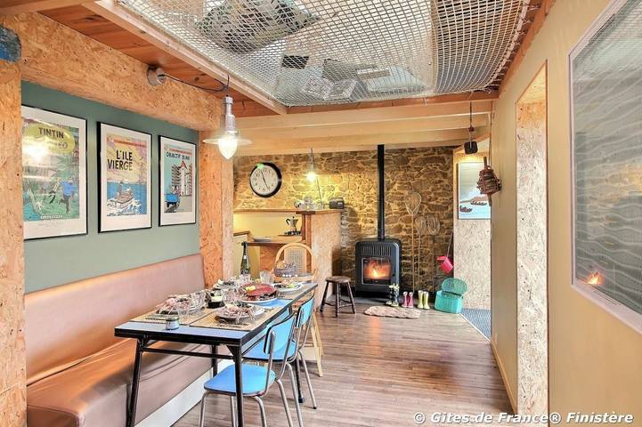 Gîte für 4 Personen, mit Terrasse und Sauna sowie Garten