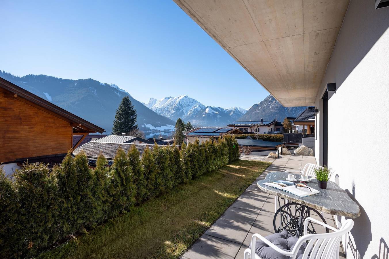 Ganze Ferienwohnung, Ferienwohnung für 6 Personen mit Seeblick in Buchau, Eben am Achensee