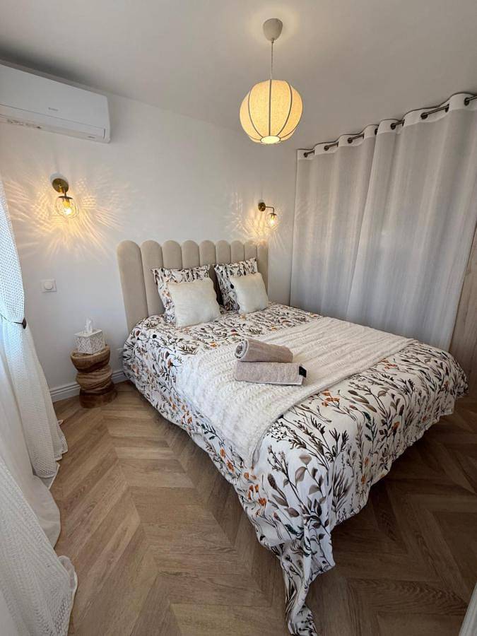 Appartement de vacances pour 4 personnes, avec Balcon ainsi que Terrasse et Jardin