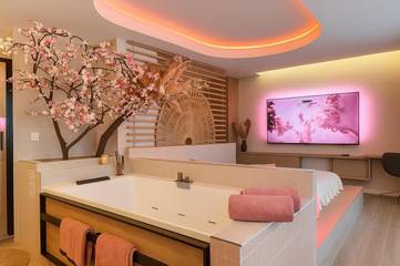 Gîte pour 2 personnes, avec balcon et jacuzzi à Lyon