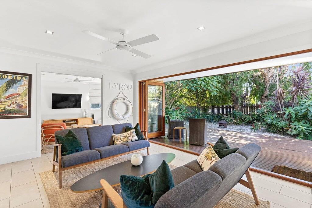 Florida in der Carlyle Street in Byron Bay, New South Wales